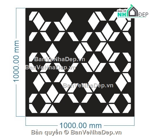 hoa văn giếng trời,cnc giếng trời,mẫu cnc đẹp